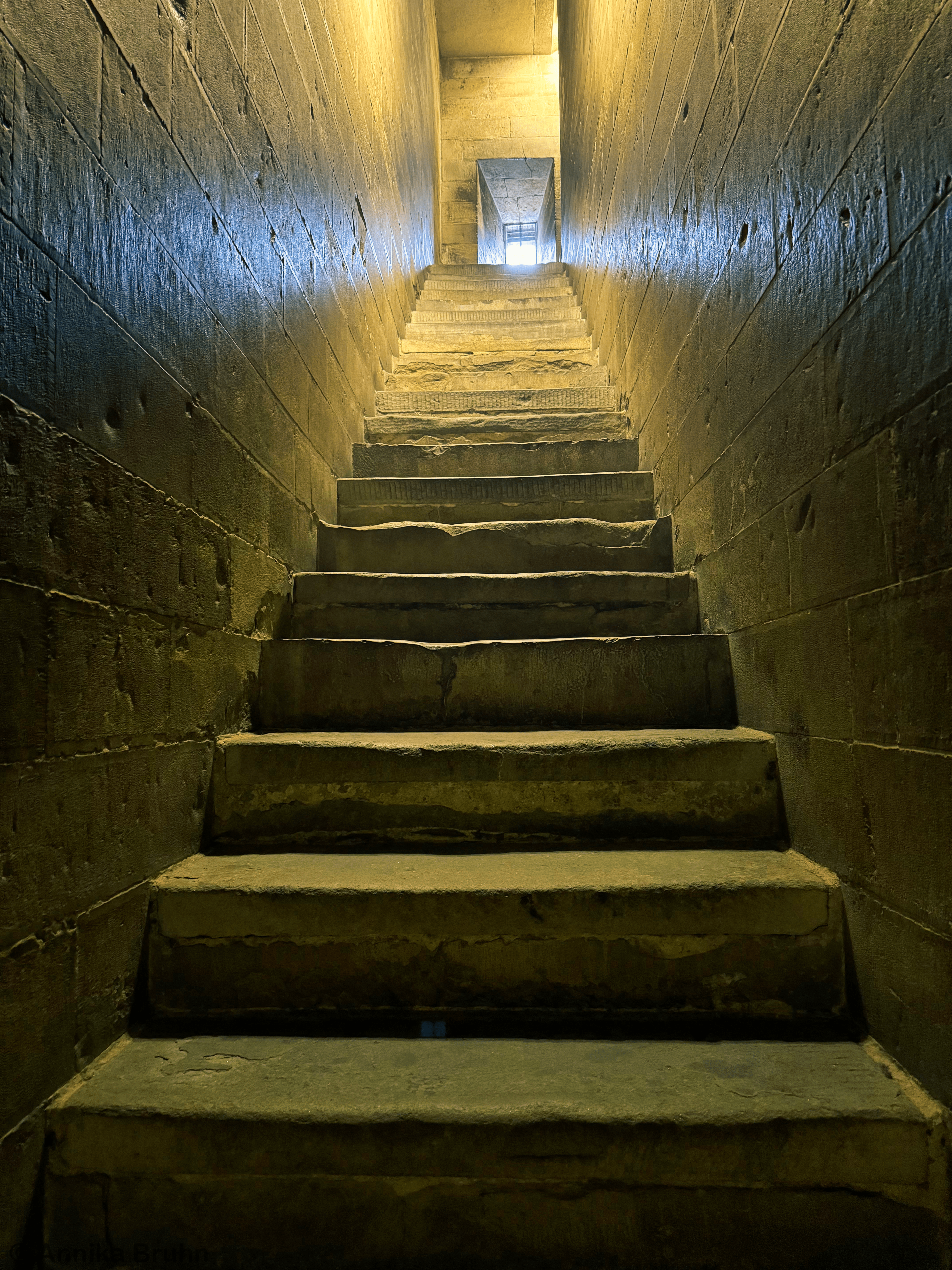 Treppen von Glockenturm der Kathedrale von Florenz